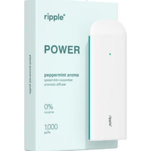 Diffuseur Ripple+ Power Arome de Menthe Poivrée Zéro Nicotine