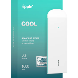 Diffuseur Ripple+ Cool Arôme de Menthe Zéro Nicotine
